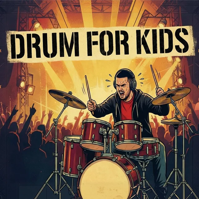 Обложка альбома Drum for Kids проекта Veni Amin